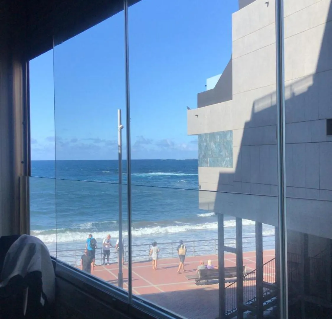 Apartment Vivienda Vacacional En Primera Linea De Playa Y Vistas Al Mar Y Piscina Las Palmas de Gran Canaria